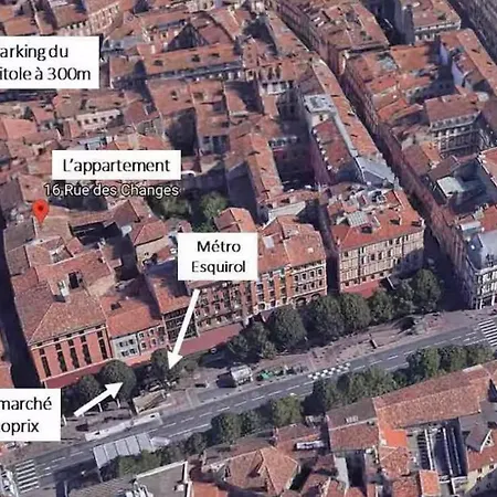 Le Repos De La Rue Des Changes Lejlighed Toulouse